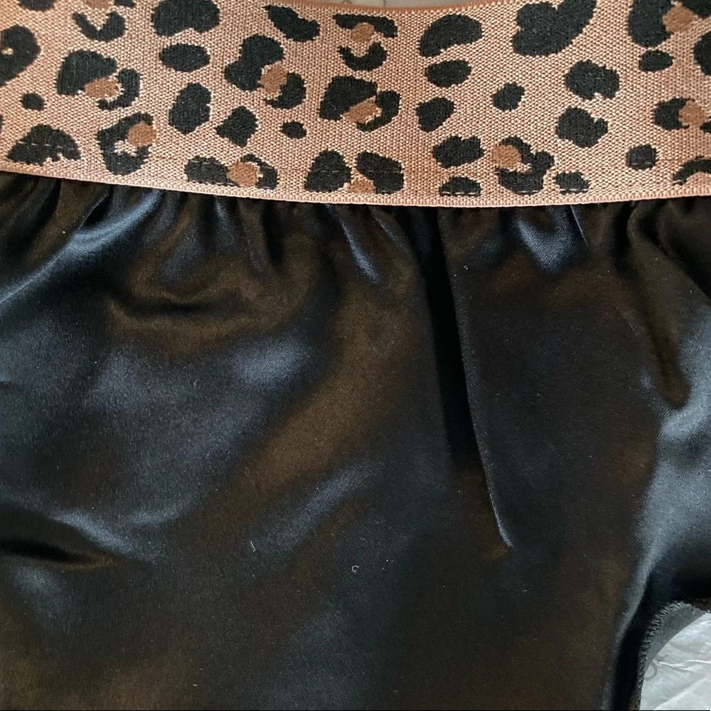 Victoria’s Secrets Silk Ruffle High-Leg Thong NWT